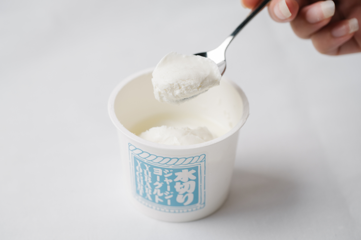 水切りジャージーヨーグルト 無糖｜蒜山カフェ 湯原ヨーグルト